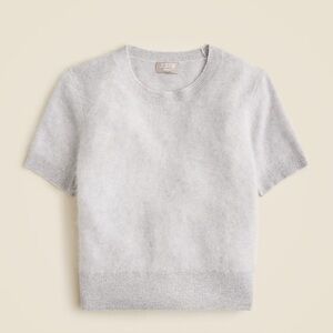 NWT JCrew Brushed cashmere T-shirt